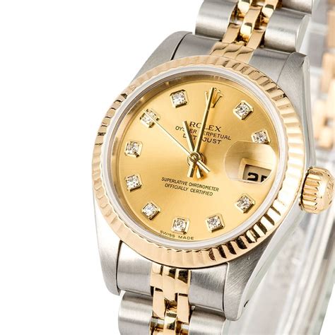 rolex datejust 69173 women& 39|Rolex Datejust 69173 ladies watch.